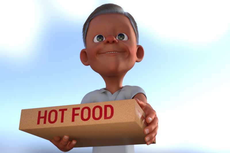 Hot Food Delivery Driver